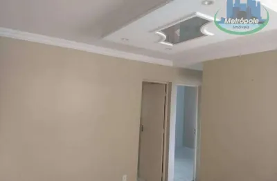 Apartamento com 2 dormitórios à venda, 55 m² por r$ 210.000,00 - jardim santo expedito - guarulhos/sp