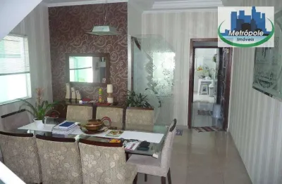 Sobrado com 3 dormitórios à venda, 145 m² por r$ 840.000,00 - jardim toscana - guarulhos/sp
