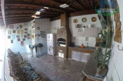 Sobrado com 3 dormitórios à venda, 326 m² por r$ 795.000,00 - jardim santa maria - guarulhos/sp