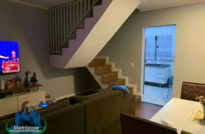Sobrado com 2 dormitórios à venda, 66 m² por r$ 260.000,00 - cidade soberana - guarulhos/sp