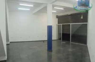 Salão para alugar, 50 m² por r$ 1.300,01/mês - jardim marilena - guarulhos/sp