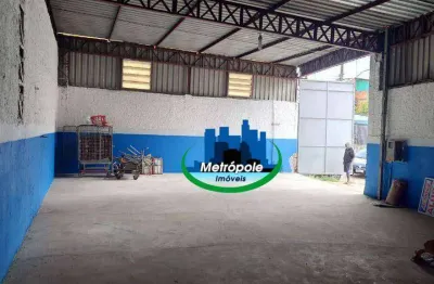 Galpão para alugar, 120 m² por r$ 3.500,01/mês - jardim planalto - guarulhos/sp