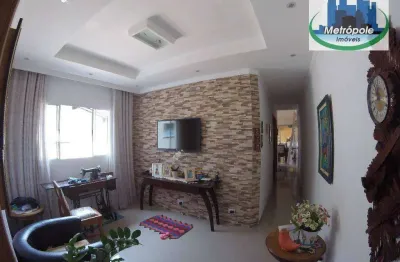 Sobrado residencial à venda, parque flamengo, guarulhos.