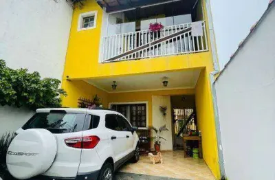 Sobrado com 3 dormitórios à venda, 130 m² por r$ 620.000,00 - vila silveira - guarulhos/sp
