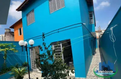 Sobrado com 3 dormitórios à venda, 146 m² por r$ 650.000,00 - jardim santa mena - guarulhos/sp
