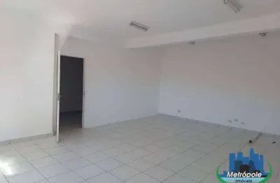 Sala para alugar, 63 m² por r$ 1.599,00/mês - vila galvão - guarulhos/sp