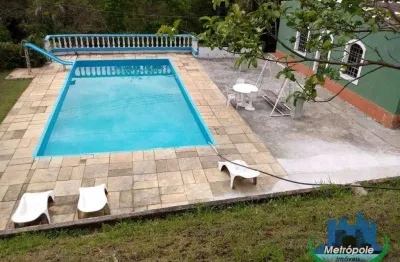 Chácara com 4 dormitórios à venda, 6500 m² por r$ 500.000,00 - paraíso de igaratá - igaratá/sp