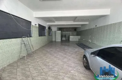 Salão para alugar, 117 m² por r$ 1.900,01/mês - jardim belvedere - guarulhos/sp
