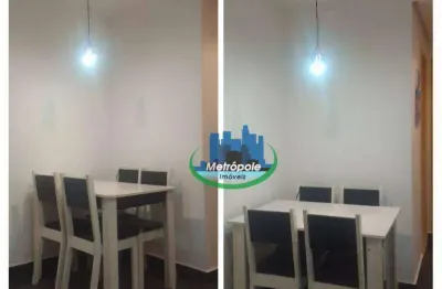 Apartamento com 2 dormitórios à venda, 44 m² por r$ 228.000,00 - jardim são luis - guarulhos/sp
