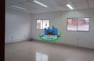 Sala para alugar, 30 m² por r$ 1.200,00/mês - vila rio de janeiro - guarulhos/sp