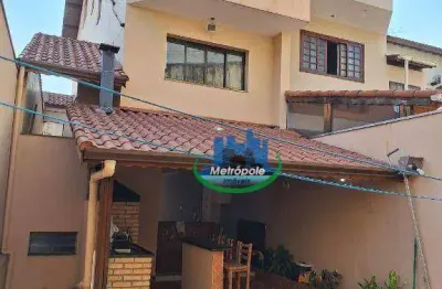 Sobrado à venda, 150 m² por r$ 1.200.000,00 - vila rosália - guarulhos/sp