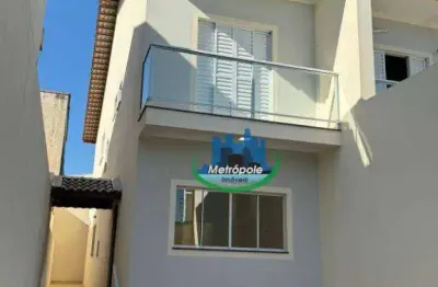 Sobrado com 3 dormitórios à venda, 130 m² por r$ 750.000,00 - jardim cumbica - guarulhos/sp