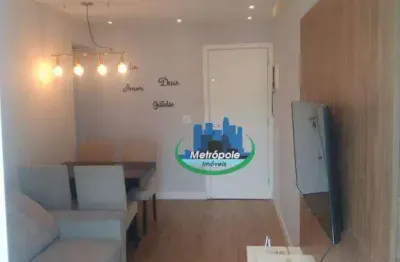 Apartamento com 2 dormitórios à venda, 53 m² por r$ 340.000,00 - parque continental ii - guarulhos/sp