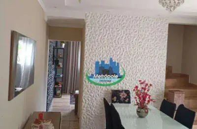 Casa com 4 dormitórios à venda, 162 m² por r$ 580.000,00 - jardim flor da montanha - guarulhos/sp
