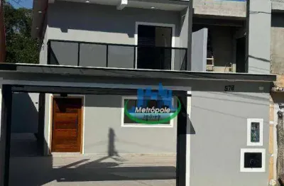Sobrado com 3 dormitórios à venda, 100 m² por r$ 799.000,00 - carmela iii - guarulhos/sp