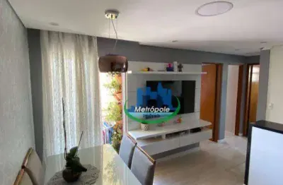 Apartamento com 2 dormitórios à venda, 45 m² por r$ 270.000,00 - vila nova bonsucesso - guarulhos/sp