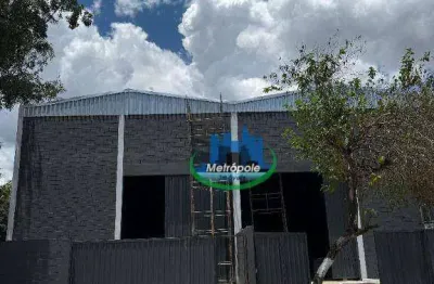 Galpão para alugar, 425 m² por r$ 15.089/mês - perobal - arujá/sp