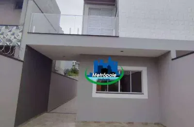 Sobrado com 3 dormitórios à venda, 90 m² por r$ 650.000,00 - parque flamengo - guarulhos/sp
