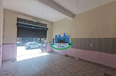 Salão para alugar, 50 m² por r$ 1.050,00/mês - cidade serodio - guarulhos/sp