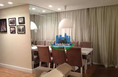 Apartamento com 3 dormitórios à venda, 94 m² por r$ 920.000,00 - vila augusta - guarulhos/sp