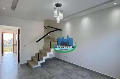 Sobrado com 2 dormitórios à venda, 74 m² por r$ 425.000,00 - parque residencial scaffid ii - itaquaquecetuba/sp