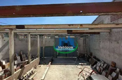 Galpão para alugar, 500 m² por r$ 8.920,00/mês - jardim adriana - guarulhos/sp