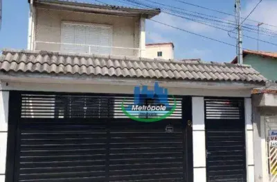 Sobrado com 3 dormitórios à venda, 180 m² por r$ 1.300.000,00 - jardim luciara - guarulhos/sp