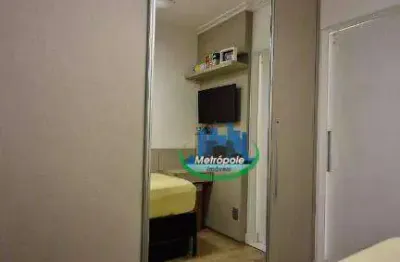 Apartamento com 2 dormitórios à venda, 68 m² por r$ 642.000,00 - jardim flor da montanha - guarulhos/sp