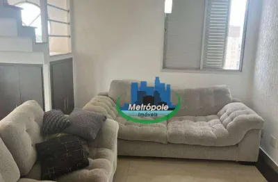 Cobertura com 3 dormitórios à venda, 131 m² por r$ 855.000,00 - vila hulda - guarulhos/sp
