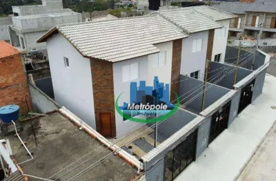 Sobrado à venda, 70 m² por r$ 410.000,00 - jardim jasmim - itaquaquecetuba/sp