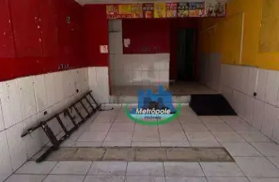 Salão para alugar, 30 m² por r$ 1.700,01/mês - jardim paraíso - guarulhos/sp