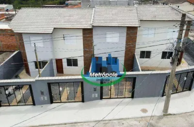 Sobrado com 2 dormitórios à venda, 70 m² por r$ 380.000,00 - jardim jasmim - itaquaquecetuba/sp