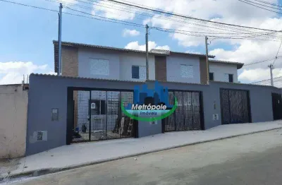Sobrado com 2 dormitórios à venda, 70 m² por r$ 410.000,00 - jardim jasmim - itaquaquecetuba/sp