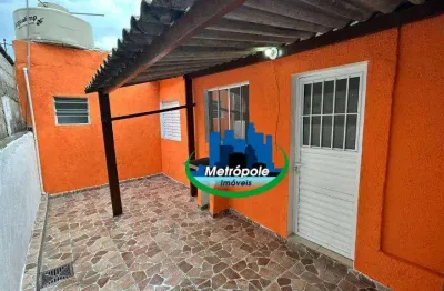 Casa com 1 dormitório para alugar, 40 m² por r$ 900,00/mês - vila são joão batista - guarulhos/sp