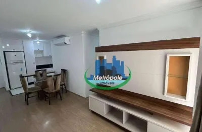 Apartamento com 3 dormitórios para alugar, 75 m² por R$ 5.466,67/mês - Picanco - Guarulhos/SP