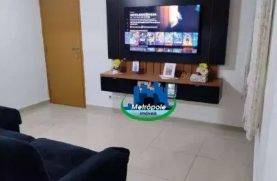 Apartamento com 2 dormitórios à venda, 55 m² por r$ 285.000,00 - jardim paraíso - guarulhos/sp