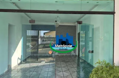 Salão para alugar, 124 m² por r$ 4.415,00/mês - parque boturussu - são paulo/sp