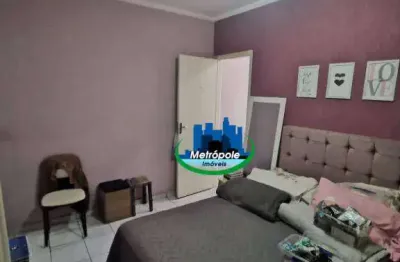 Sobrado com 2 dormitórios, 170 m² - venda por r$ 650.000,00 ou aluguel por r$ 3.150,00/mês - jardim santa emilia - guarulhos/sp