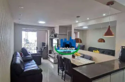 Apartamento com 2 dormitórios à venda, 50 m² por r$ 420.000,00 - vila augusta - guarulhos/sp