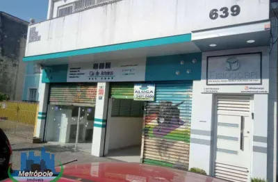 Salão para alugar, 70 m² por r$ 2.600,01/mês - jardim munhoz - guarulhos/sp