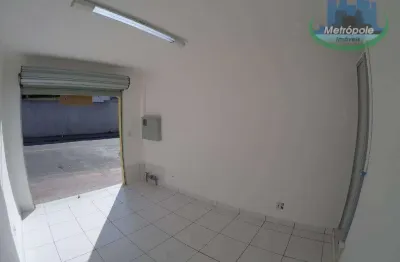 Salão para alugar, 18 m² por r$ 1.100,01/mês - jardim nova taboão - guarulhos/sp