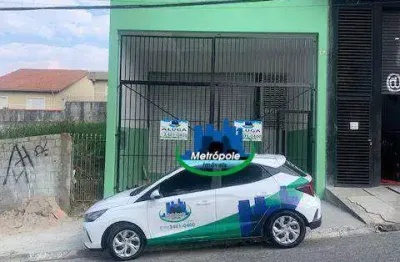 Salão para alugar, 100 m² por r$ 4.000,00/mês - parque flamengo - guarulhos/sp