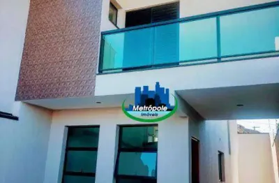 Sobrado com 3 dormitórios à venda, 94 m² por r$ 750.000,00 - parque flamengo - guarulhos/sp