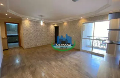 Apartamento com 3 dormitórios para alugar, 75 m² por r$ 3.240,76/mês - jardim nova taboão - guarulhos/sp