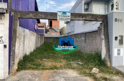 Terreno à venda, 125 m² por r$ 270.000,00 - jardim adriana - guarulhos/sp