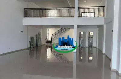 Salão para alugar, 335 m² por r$ 12.800,00/mês - vila galvão - guarulhos/sp