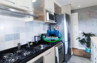 Apartamento com 3 dormitórios à venda, 49 m² por r$ 370.000,00 - jardim bela vista - guarulhos/sp