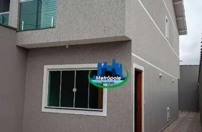Sobrado com 2 dormitórios à venda, 110 m² por r$ 590.000,00 - vila zeferina - itaquaquecetuba/sp