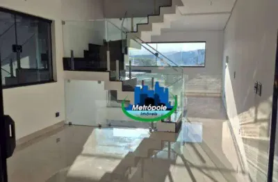 Sobrado com 3 dormitórios à venda, 200 m² por r$ 1.280.000 - jardim vila galvão - guarulhos/sp