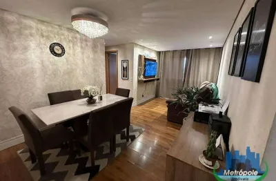 Apartamento com 2 dormitórios para alugar, 58 m² por r$ 2.399,60/mês - jardim nova taboão - guarulhos/sp